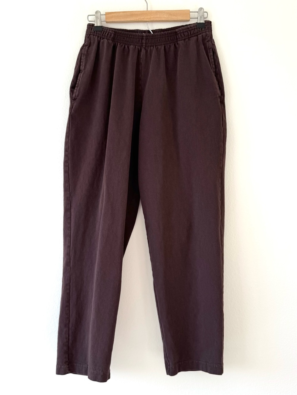 Los Angeles Apparel Sweatpants Brown Straight Leg 8.5 Ounce